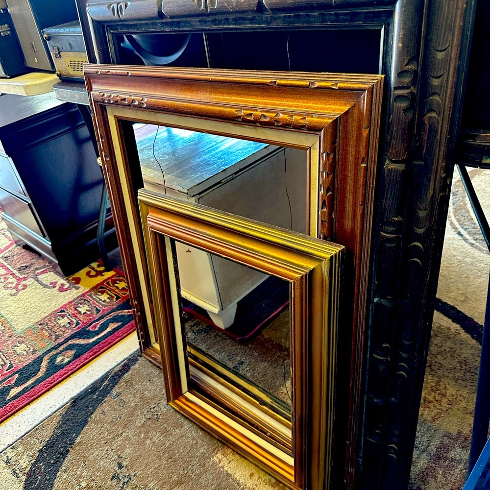 3 Canvas Wood Frames- small medium large set all 3 150